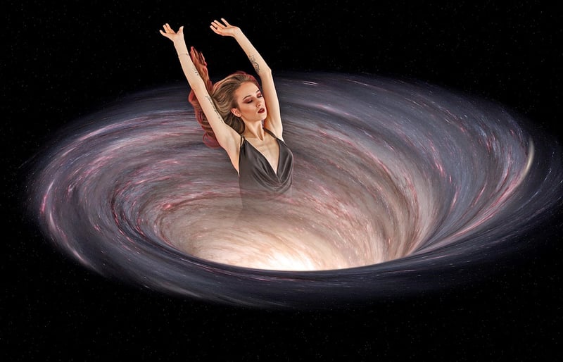Wormhole in space
